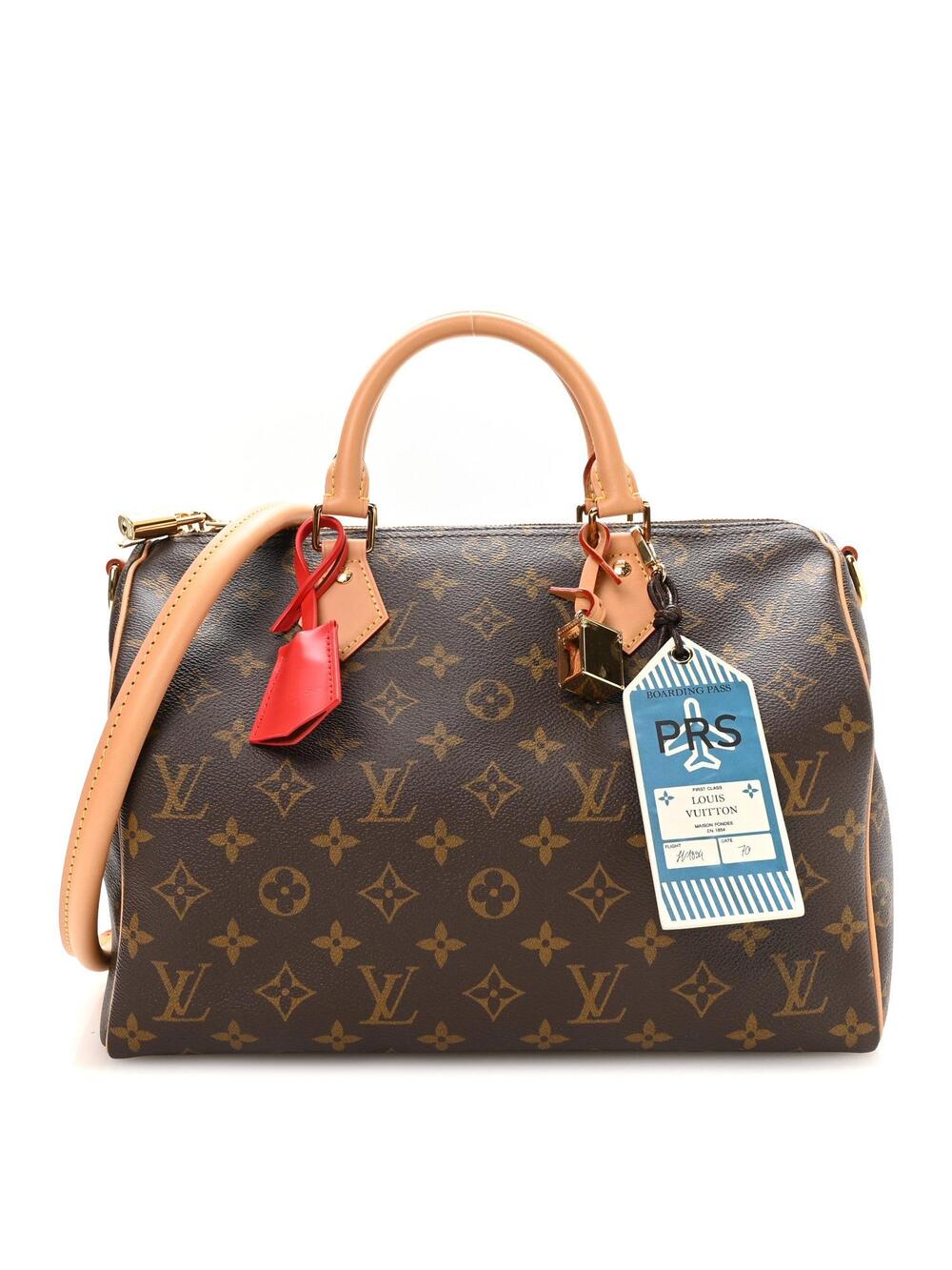 Louis Vuitton Speedy Soft Crafty 30 #311802L38B